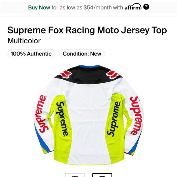 Supreme X Fox Racing Moto Gear - Picture 2 of 16